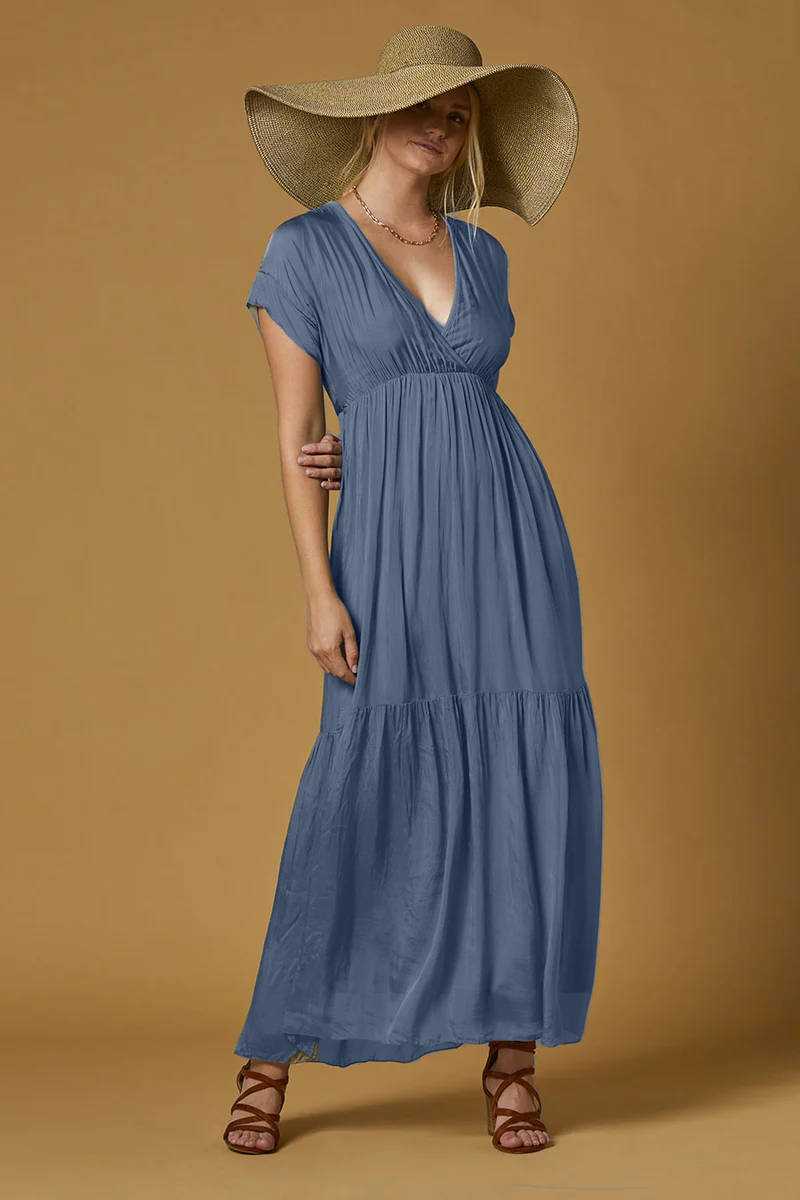ARUBA SILK DRESS BY SCANDAL ITALY DENIM