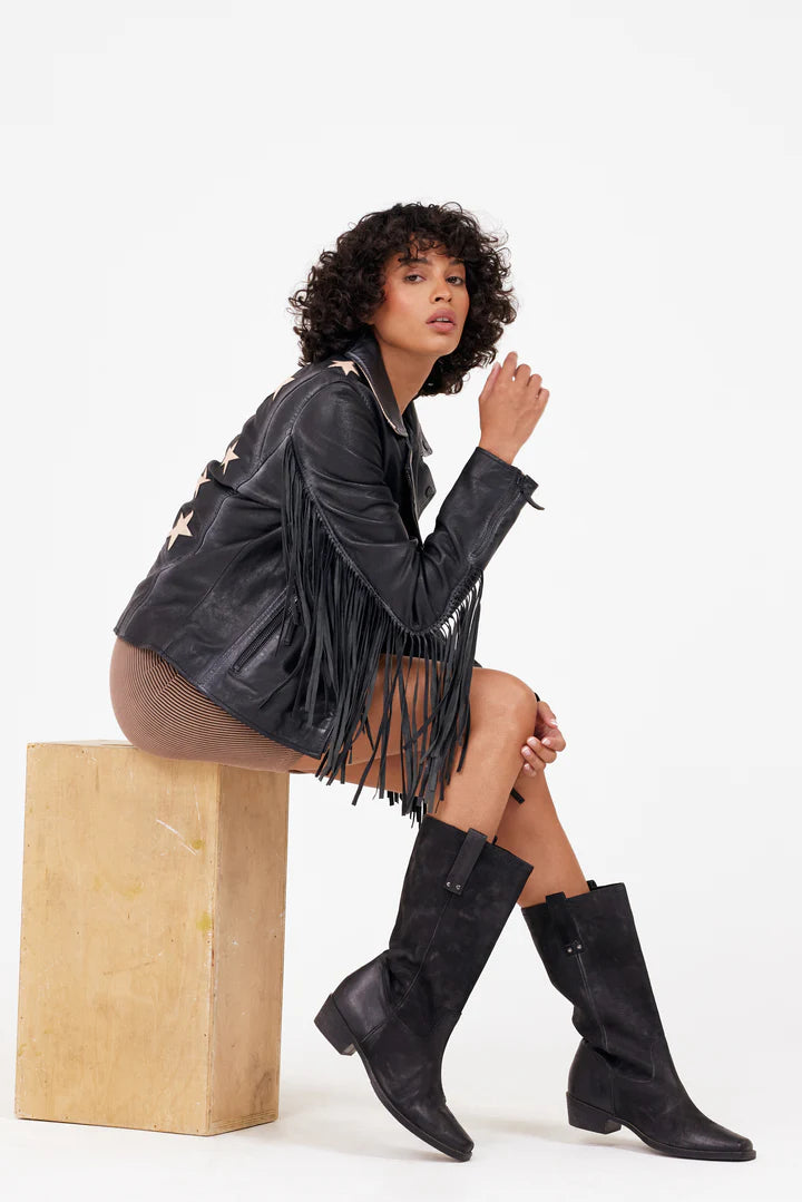 Mauritius-Chrissy-Black-Fringe-Leather-Moto-Jacket