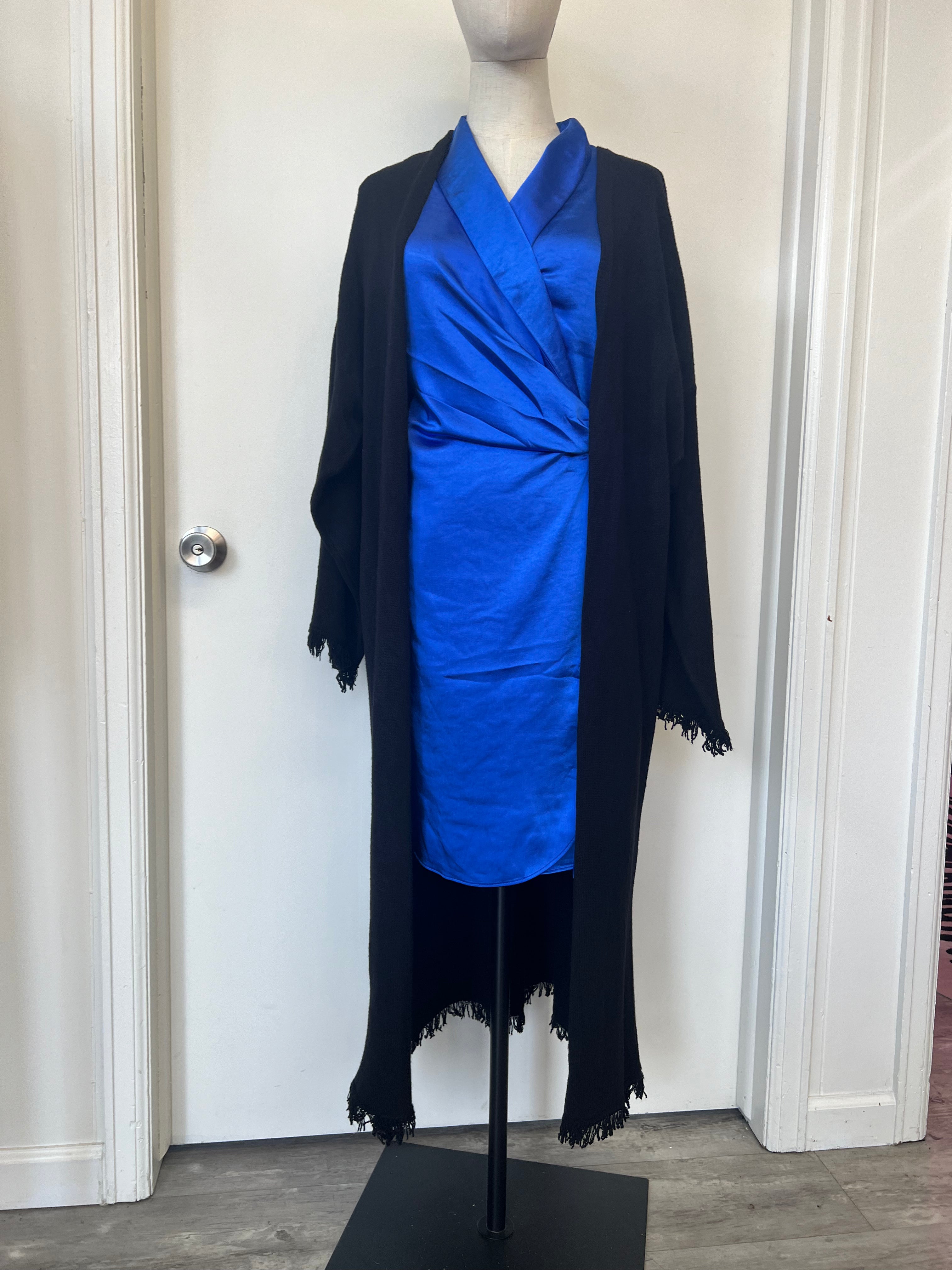 GRACE CARDIGAN BY SCANDAL ITALY IN BLACK
