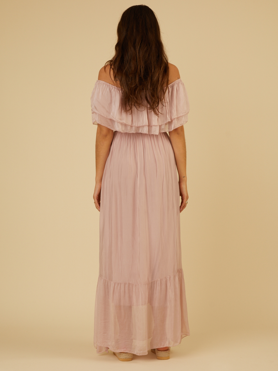 LAURIE DRESS IN PINK BY SCANDAL ITALY