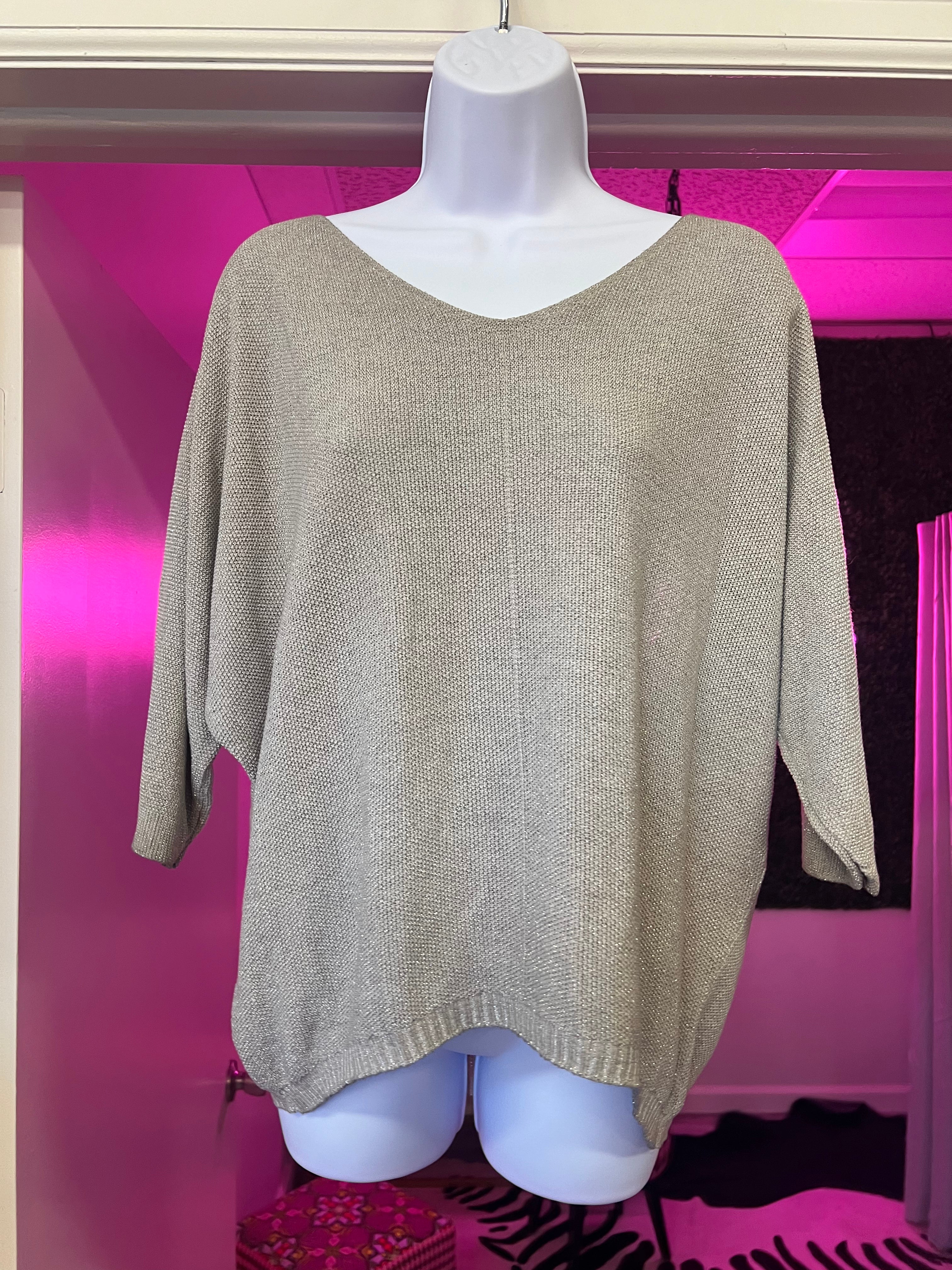 SPARKLY LURI SWEATER BY SCANDAL ITALY