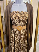 LYN SWEATER BY SCANDAL ITALY IN BROWN