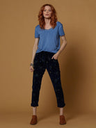 SCANDAL ITALY DENIM LUISA TOP