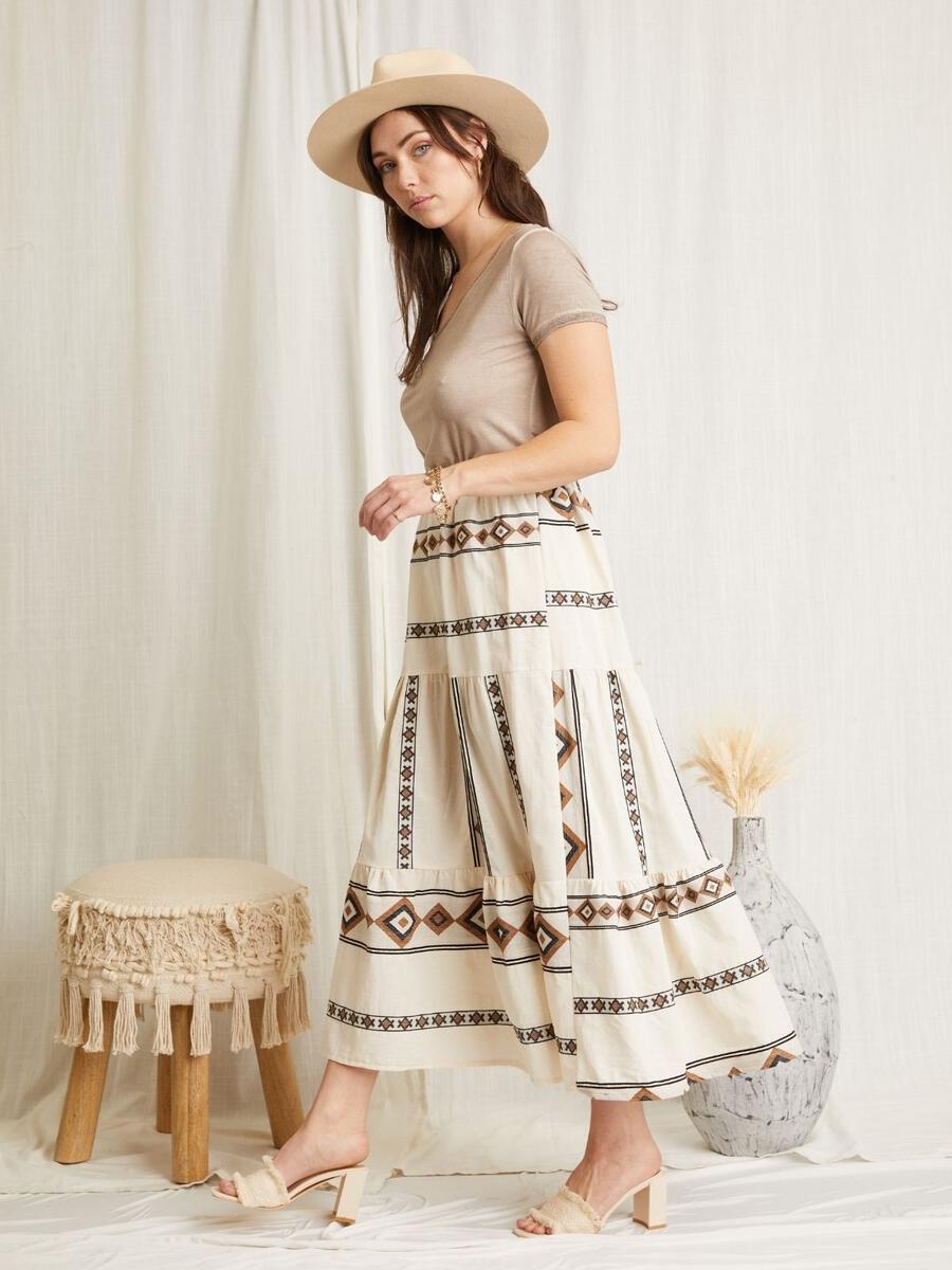 SCANDAL ITALY BEIGE LUISA TOP