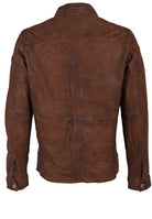 MAURITIUS SEDRO RF BROWN MENS-STYLE LEATHER JACKET