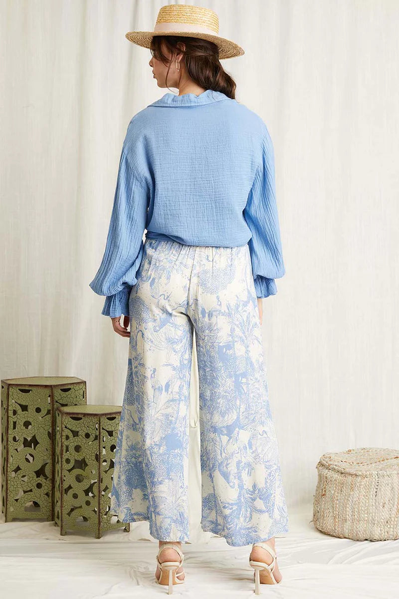 MICAH PANT BY SCANDAL ITALY IN BLUE