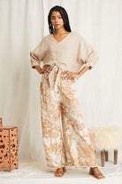 MAGGIE TOP IN BEIGE BY SCANDAL ITALY