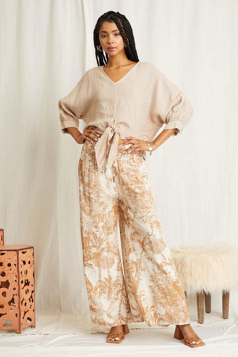 MAGGIE TOP IN BEIGE BY SCANDAL ITALY