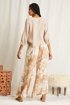 MAGGIE TOP BACK VIEW IN BEIGE BY SCANDAL ITALY