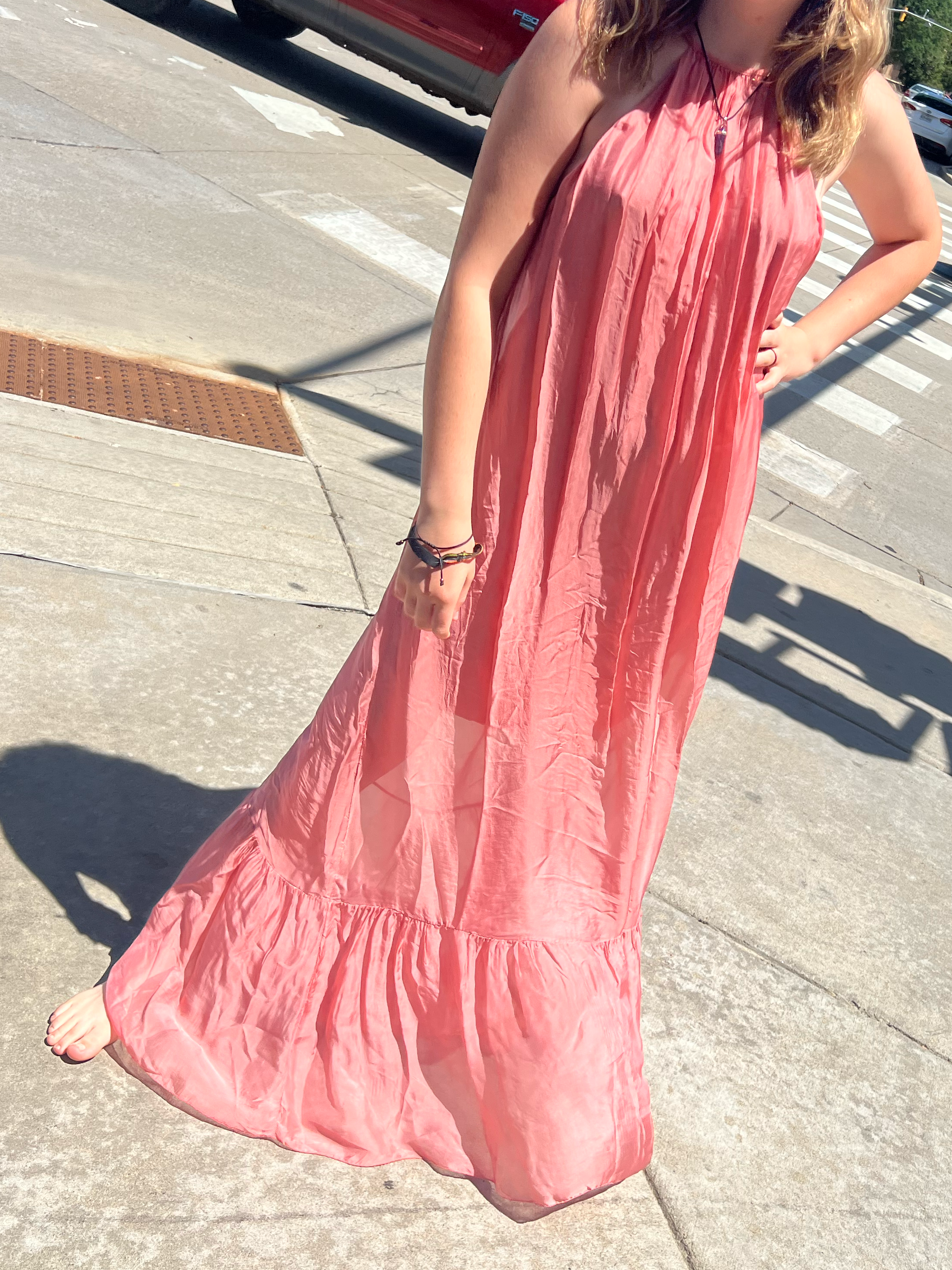 Pink Shannel Dress Scandal Italy