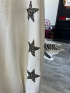 STAR DETAIL ON SCANDAL ITALY OLIVIA SWEATER