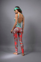 NUVULA CROCUS AQUA SCOOPNECK SWIMSUIT