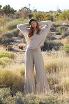 SCANDAL ITALY FREE PANT IN TAUPE