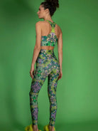 NUVULA GREEN GARDEN SPORTS BRA