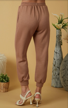 CARAMEL LIBRA JOGGER PANT BY SCANDAL ITALY