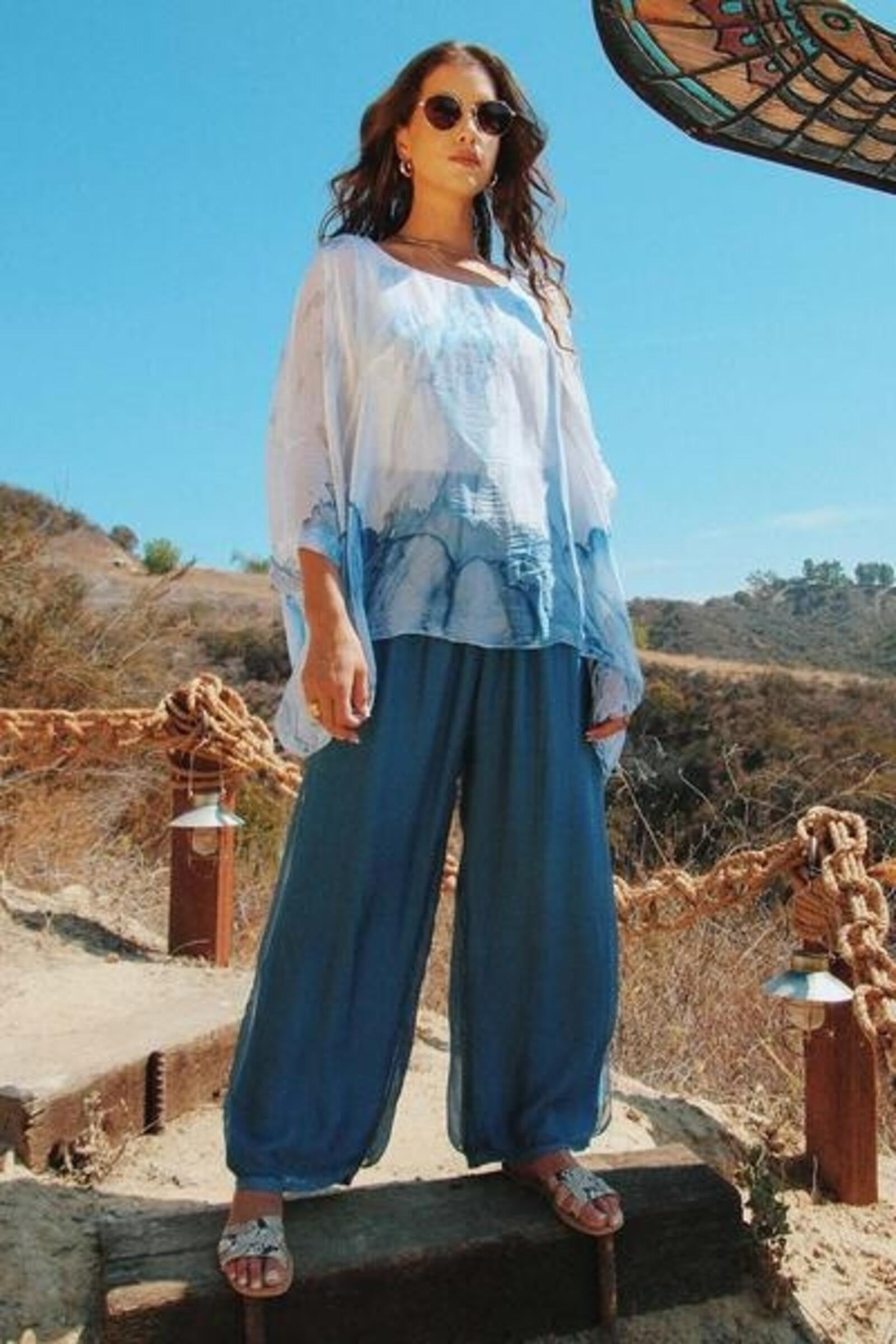 LAV TOP BY SCANDAL ITALY IN BLUE