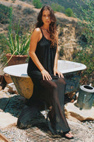 LOLITA MAXI DRESS IN BLACK