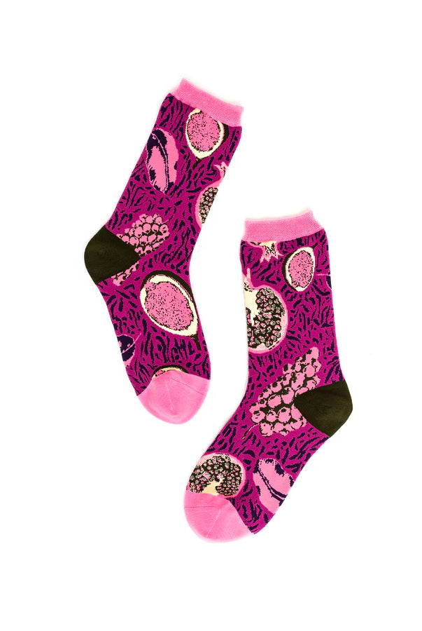 '80s '80s FRUITS CREW SOCK BY SOCK CANDY