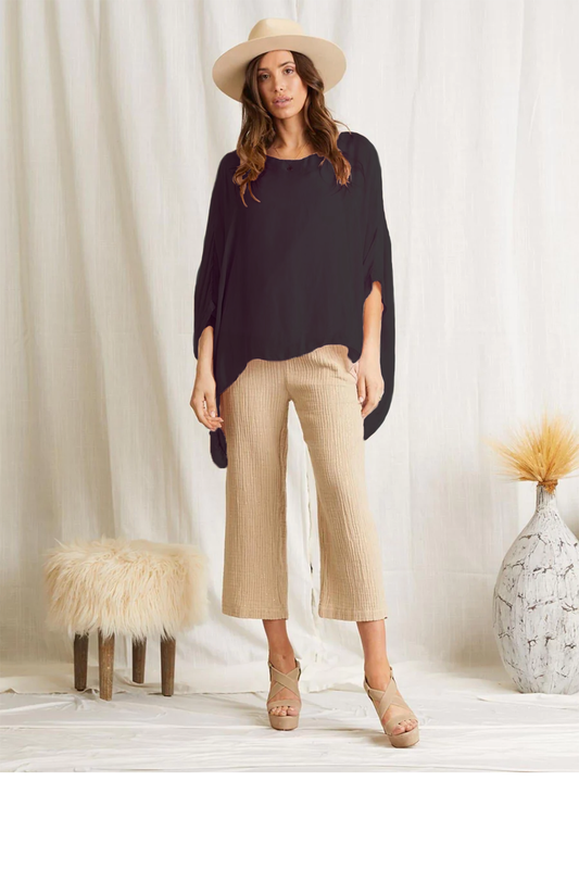 AMBER SILK TOP