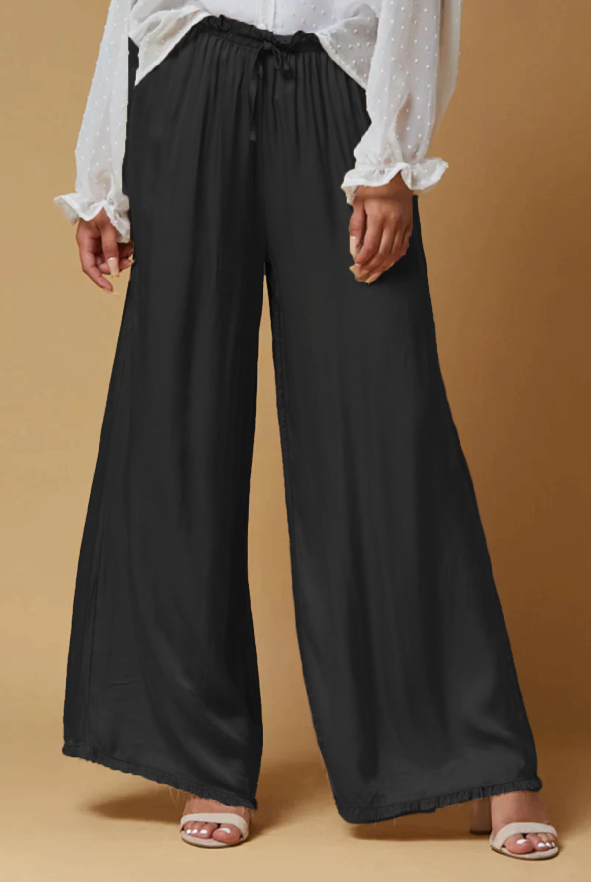 Lola Silk Pant by Scandal Italy in BlackLOLA SILK PANT BY SCANDAL ITALY IN BLACK