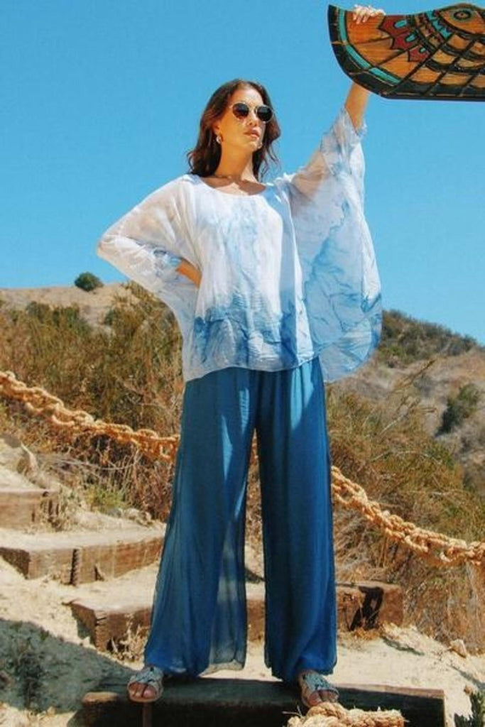 FREE PANT IN DENIM COLOR FROM SCANDAL ITALY