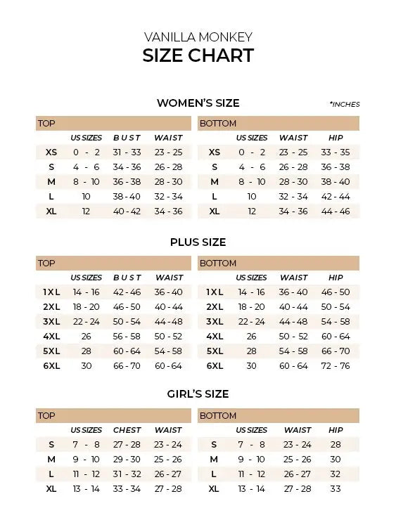 Vanilla Monkey High Waist Faux Leather Leggings Size Guide