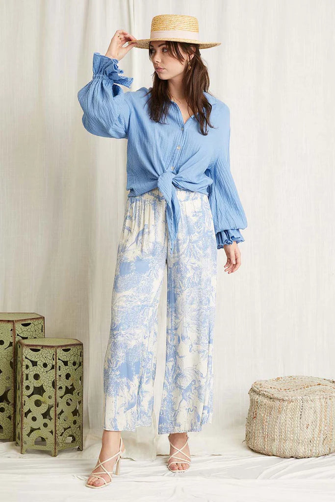 MICAH PANT BY SCANDAL ITALY IN BLUE