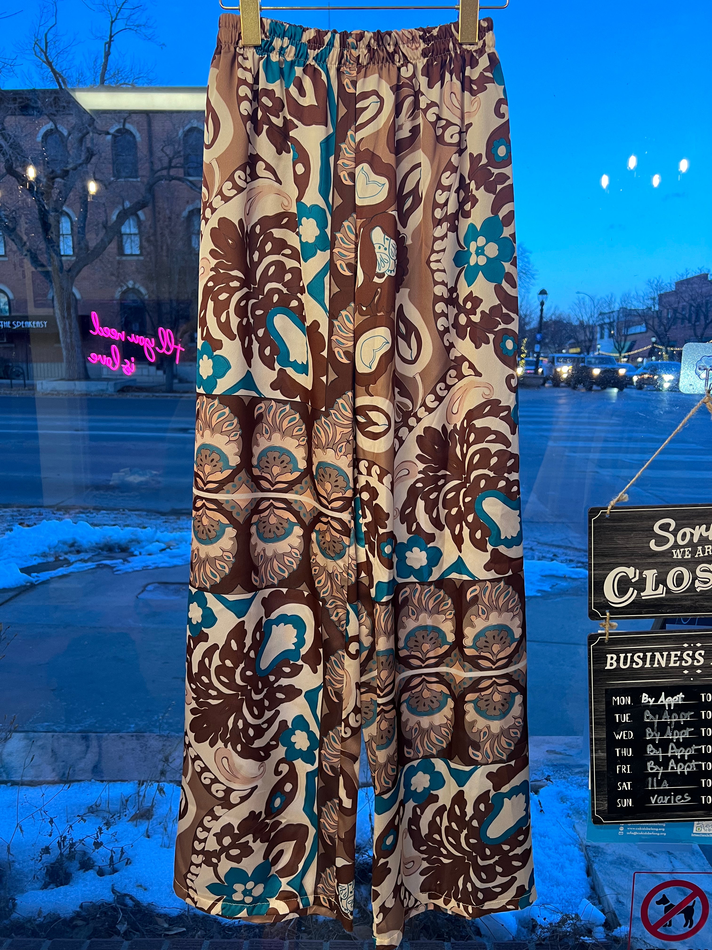 SILKY QUARTZ PANT BY SCANDAL ITALY