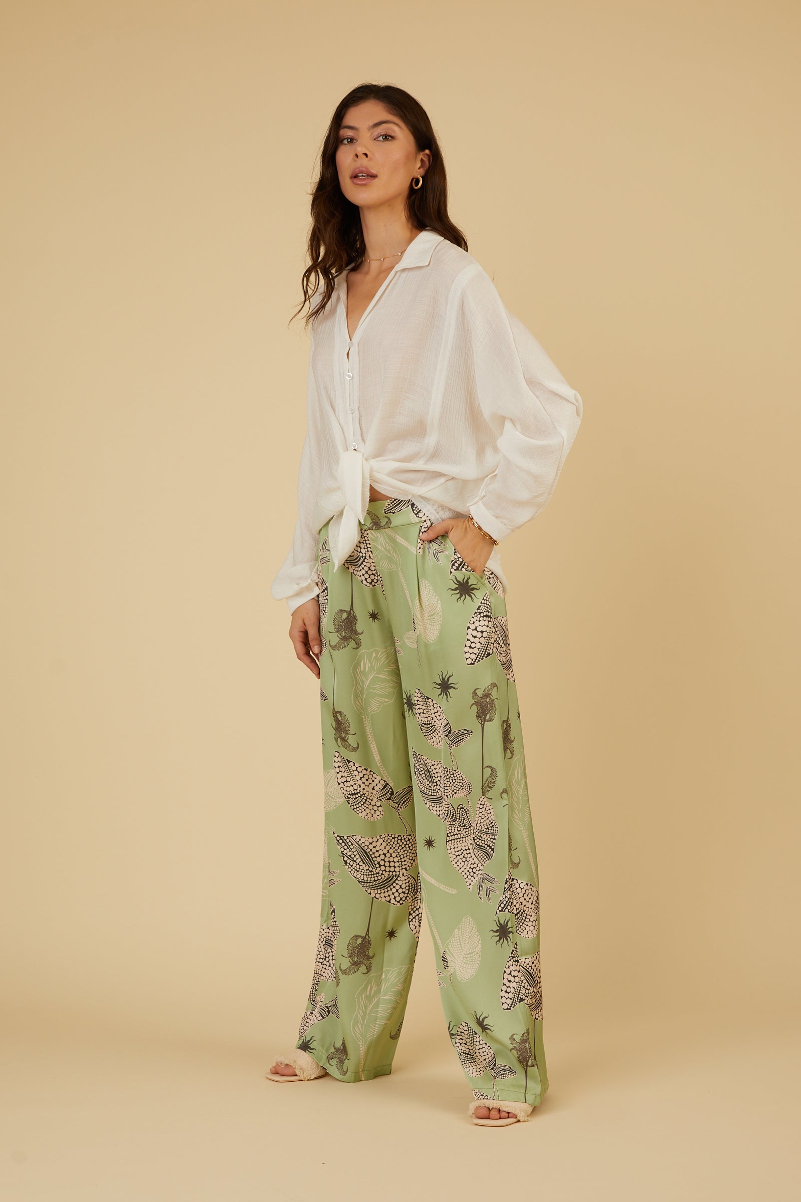 SICILY WHITE TOP BY SCANDAL ITALY