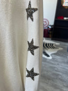 STAR DETAIL ON SCANDAL ITALY OLIVIA SWEATER 